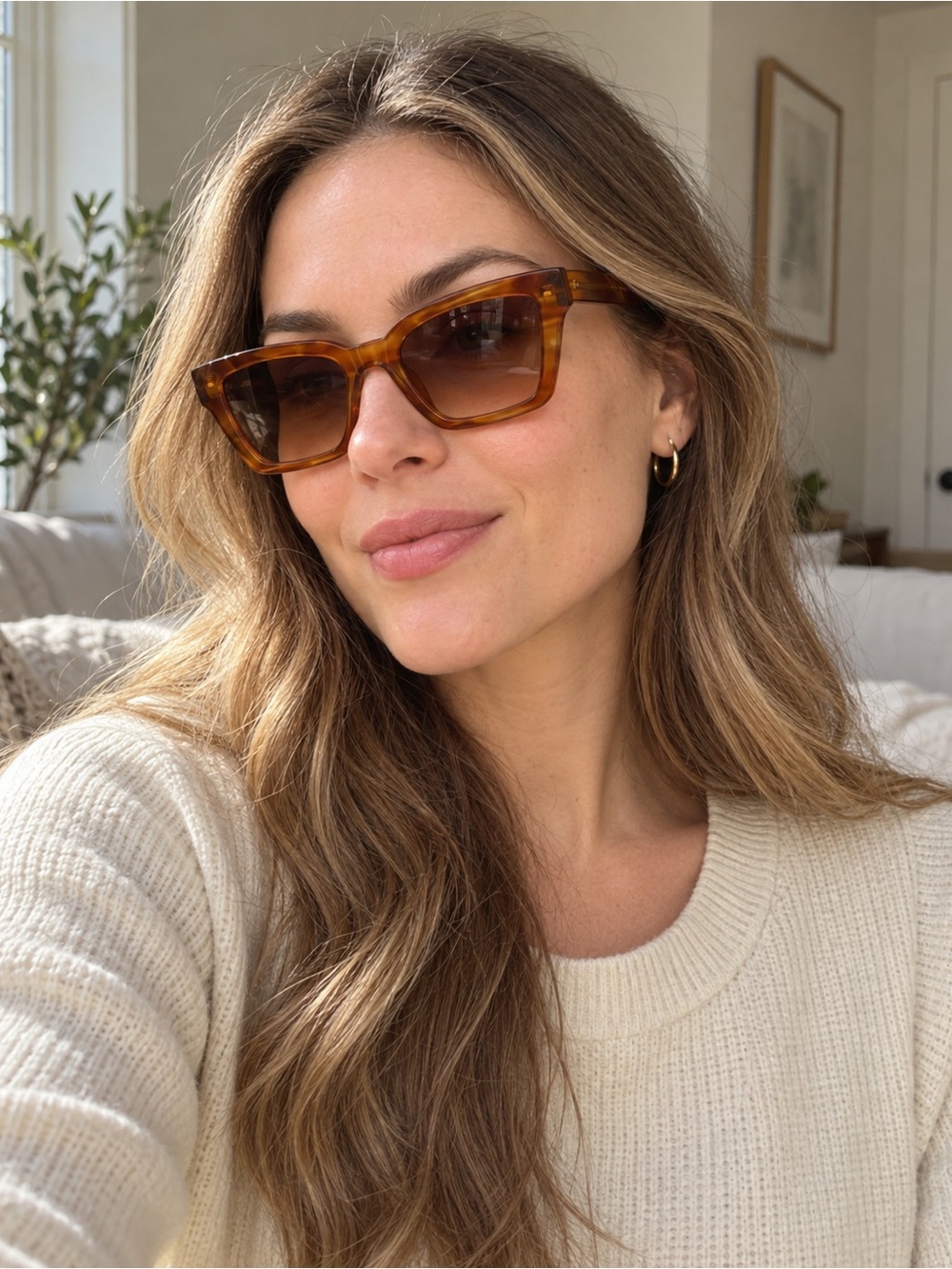 Carolina Lemke Berlin Twisted Tortoise Sunglasses CL9059-03 52-20-145 Full Set